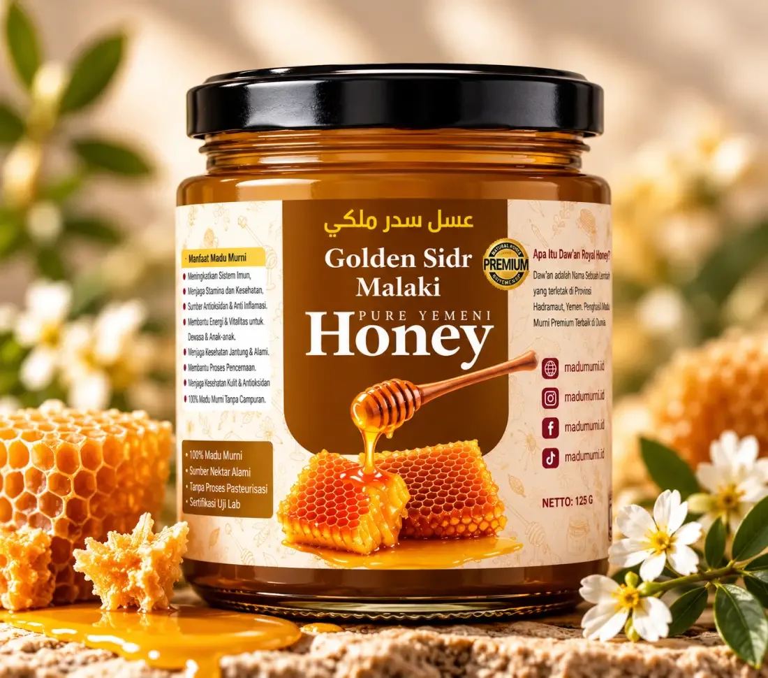 Madu Golden Sidr Malaki